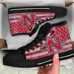 NCAA Nicholls State Colonels High Top Shoes - Image 4