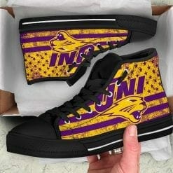 NCAA Northern Iowa Panthers High Top Shoes - Image 4