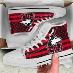 NCAA Northern Illinois Huskies High Top Shoes - Image 3