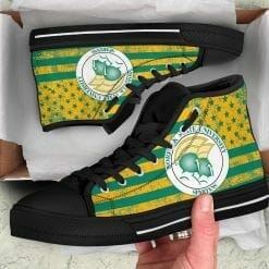 NCAA Norfolk State Spartans High Top Shoes - Image 4