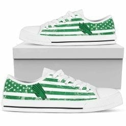 NCAA North Texas Mean Green Low Top Shoes