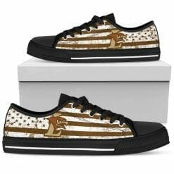 Alternative view of NCAA Lehigh Mountain Hawks Low Top Shoes