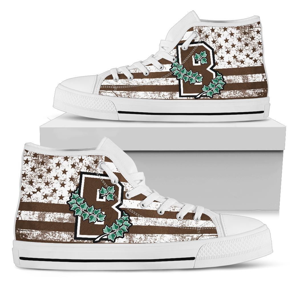 NCAA Brown Bears High Top Shoes