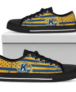 Alternative view of NCAA Kent State Golden Flashes Low Top Shoes
