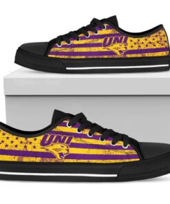 Alternative view of NCAA Northern Iowa Panthers Low Top Shoes