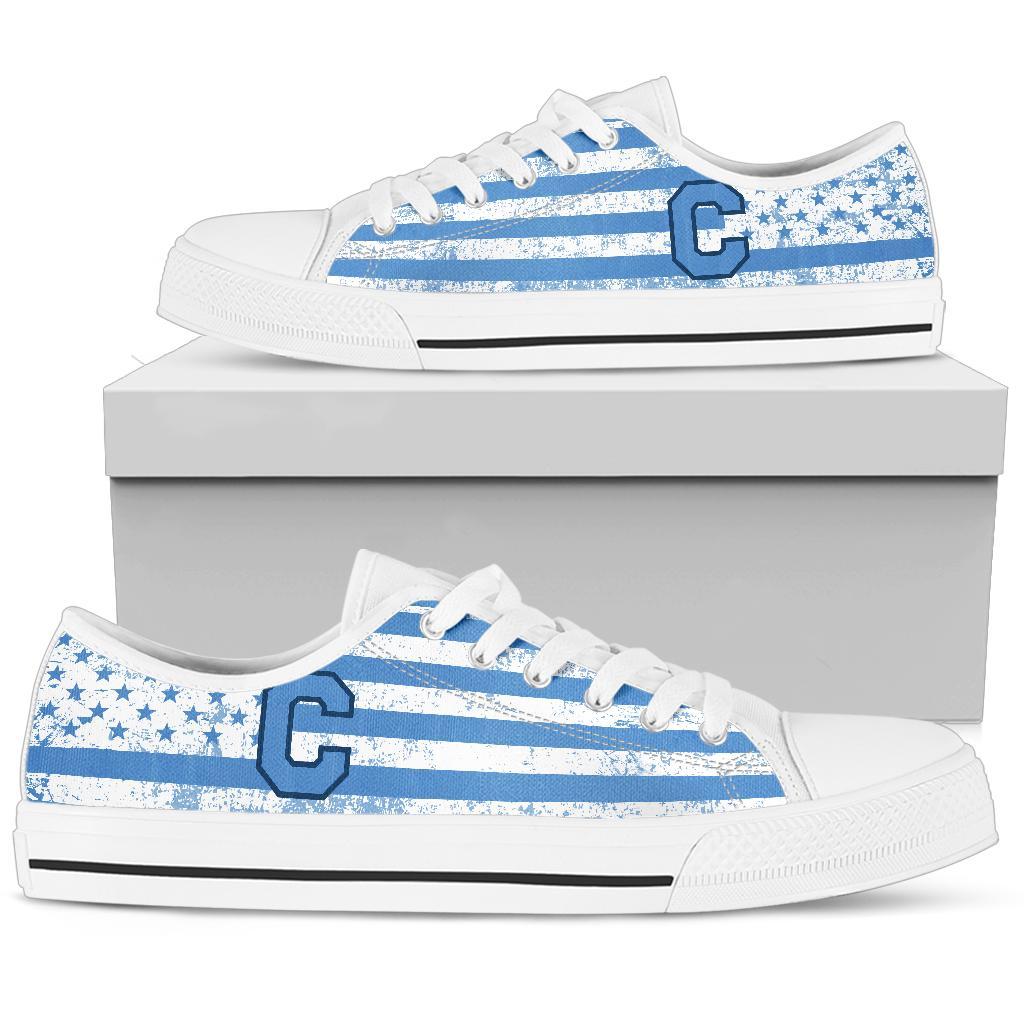 NCAA The Citadel Bulldogs Low Top Shoes