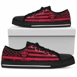 NCAA Arkansas State Red Wolves Low Top Shoes - Image 2