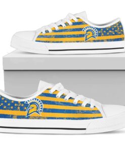 NCAA San Jose State Spartans Low Top Shoes