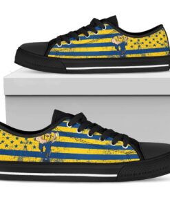 Alternative view of NCAA Northern Arizona Lumberjacks Low Top Shoes