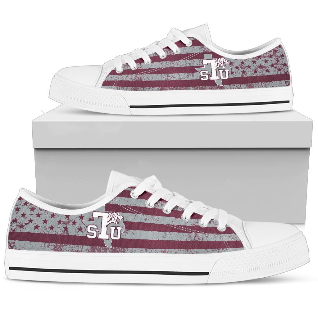 NCAA Texas Southern Tigers Low Top Shoes