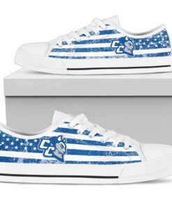 NCAA Central Connecticut State Blue Devils Low Top Shoes