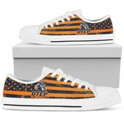 NCAA UTEP Miners Low Top Shoes