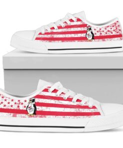 NCAA Youngstown State Penguins Low Top Shoes