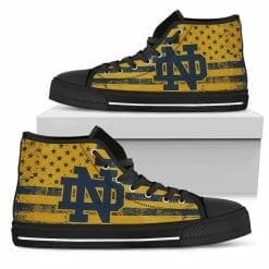 NCAA Notre Dame Fighting Irish High Top Shoes - Image 2