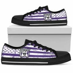 Alternative view of NCAA Weber State Wildcats Low Top Shoes