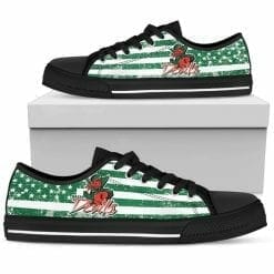 Alternative view of NCAA Mississippi Valley State Delta Devils Low Top Shoes