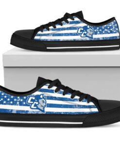 Alternative view of NCAA Central Connecticut State Blue Devils Low Top Shoes