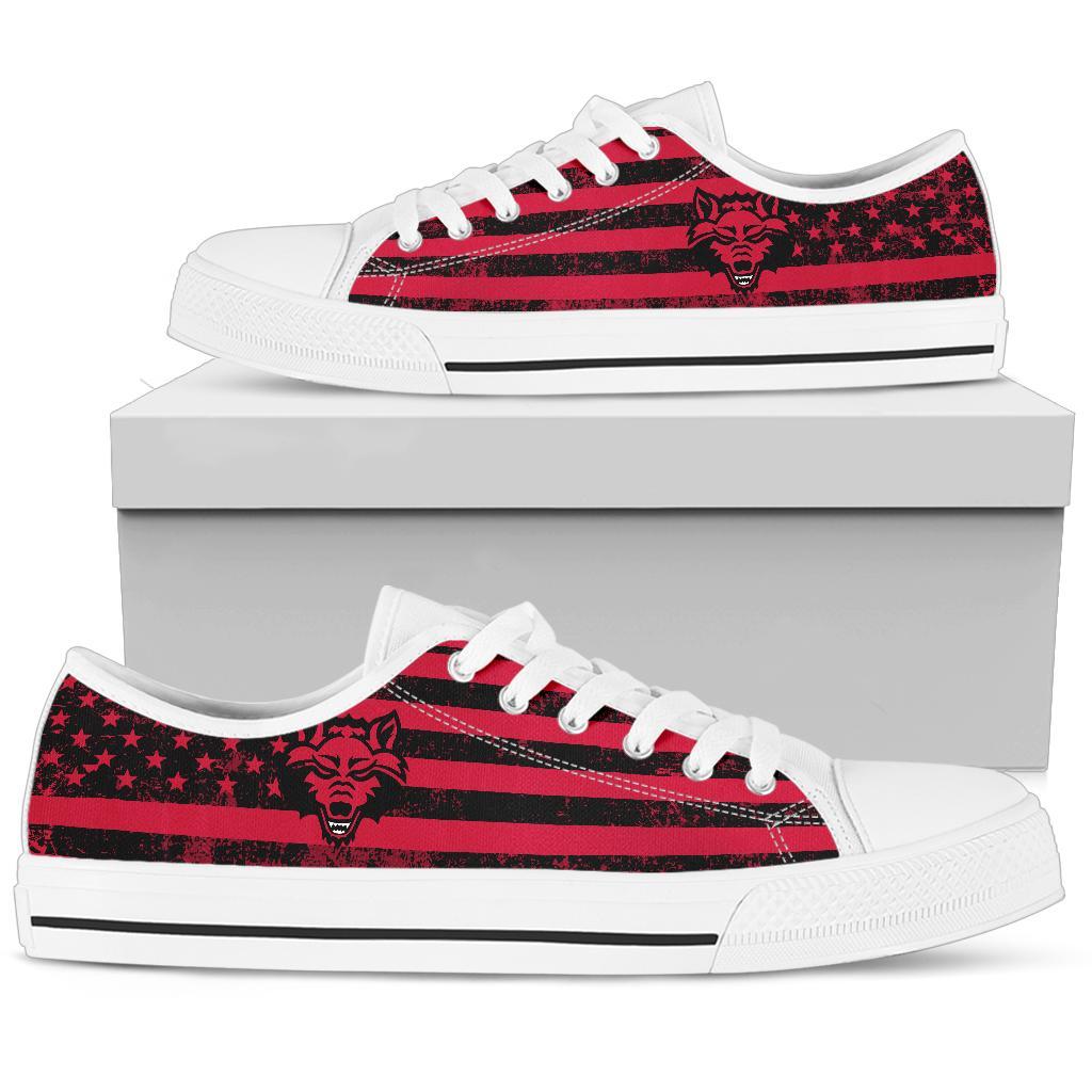 NCAA Arkansas State Red Wolves Low Top Shoes