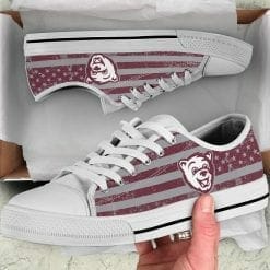 NCAA Montana Grizzlies Low Top Shoes - Image 3