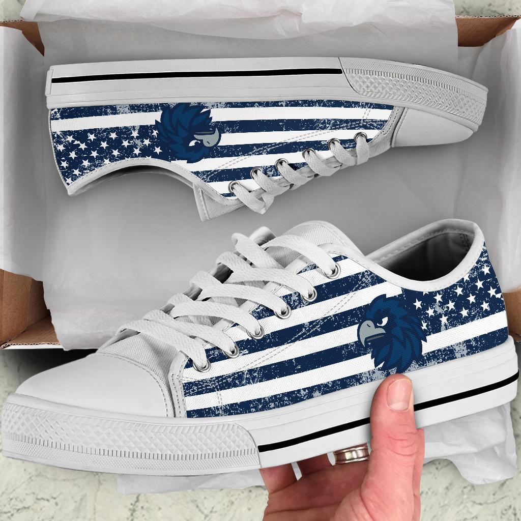 NCAA Monmouth Hawks Low Top Shoes - Image 3