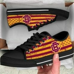 Alternative view of NCAA Bethune-Cookman Wildcats Low Top Shoes