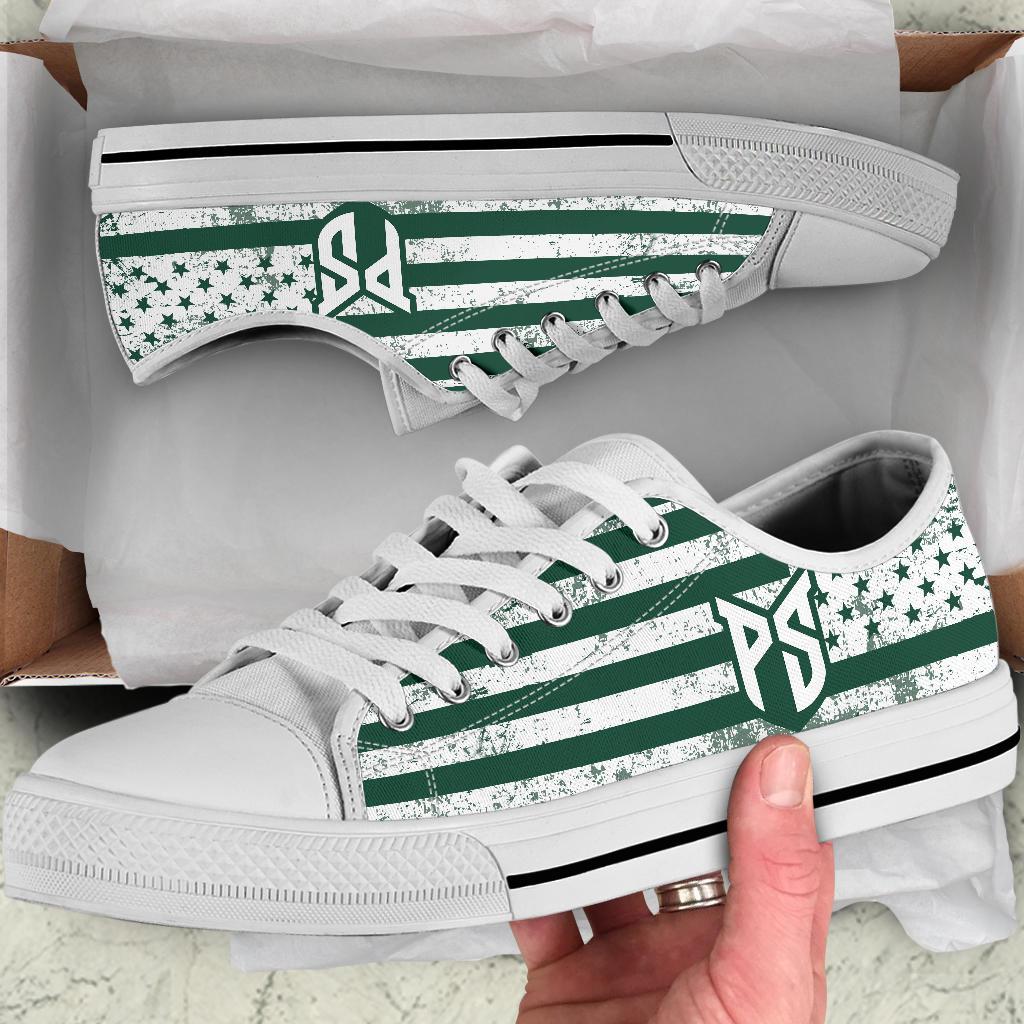 NCAA Portland State Vikings Low Top Shoes - Image 3
