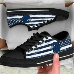 NCAA Monmouth Hawks Low Top Shoes - Image 4