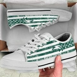 NCAA Wagner Seahawks Low Top Shoes - Image 4