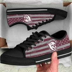 NCAA Montana Grizzlies Low Top Shoes - Image 4