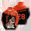 NFL Cincinnati Bengals Joe Mixon Orange Black Pullover Hoodie