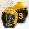 NFL Pittsburgh Steelers JuJu Smith-Schuster Black Gold Pullover Hoodie