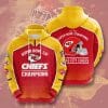 NFL Kansas City Chiefs Super Bowl Champions Red Gold Pullover Hoodie