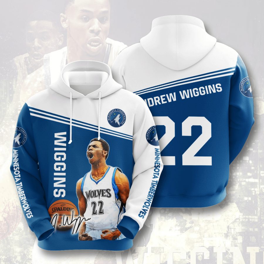 NBA Minnesota Timberwolves Andrew Wiggins Pullover Hoodie