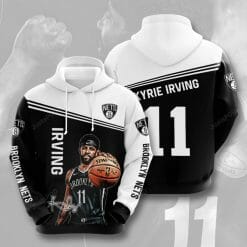 NBA Brooklyn Nets Kyrie Irving Pullover Hoodie
