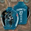 NFL Jacksonville Jaguars Leonard Fournette Teal Black Pullover Hoodie