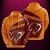NCAA Virginia Tech Hokies Pullover Hoodie V1