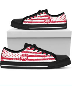 Alternative view of NCAA Minnesota State Moorhead Dragons Low Top Shoes