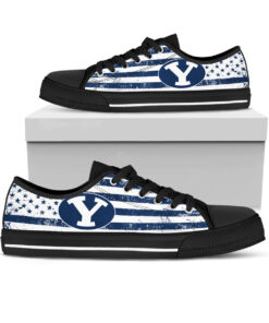 Alternative view of NCAA Brigham Young Cougars Low Top Shoes