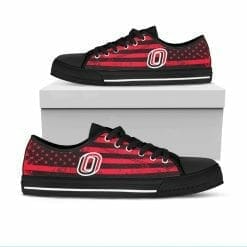 Alternative view of NCAA Nebraska Omaha Mavericks Low Top Shoes