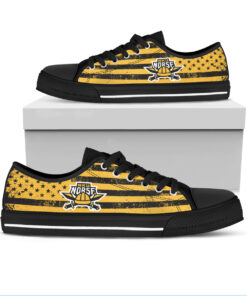 Alternative view of NCAA Northern Kentucky University Norse Low Top Shoes