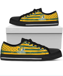 Alternative view of NCAA Northern Michigan Wildcats Low Top Shoes