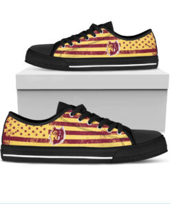 Alternative view of NCAA Northern State University Wolves Low Top Shoes