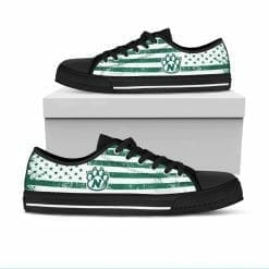 Alternative view of NCAA Northwest Missouri State Bearcats Low Top Shoes