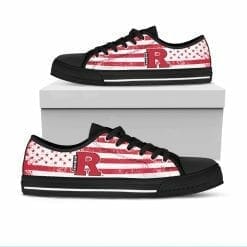 Alternative view of NCAA Rutgers Newark Scarlet Raiders Low Top Shoes