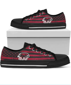 Alternative view of NCAA Saint Joseph's Hawks Low Top Shoes