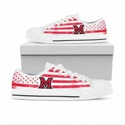 NCAA Miami University RedHawks Low Top Shoes