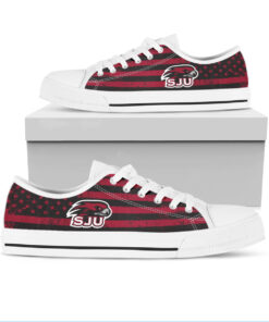 NCAA Saint Joseph's Hawks Low Top Shoes