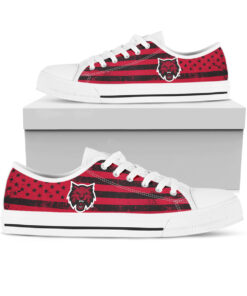 NCAA Central Washington Wildcats Low Top Shoes