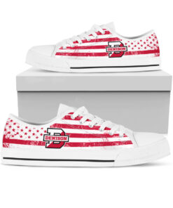 NCAA Denison University Big Red Low Top Shoes