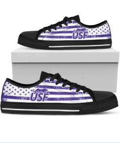 NCAA University of Sioux Falls Cougars Low Top Shoes - Image 2